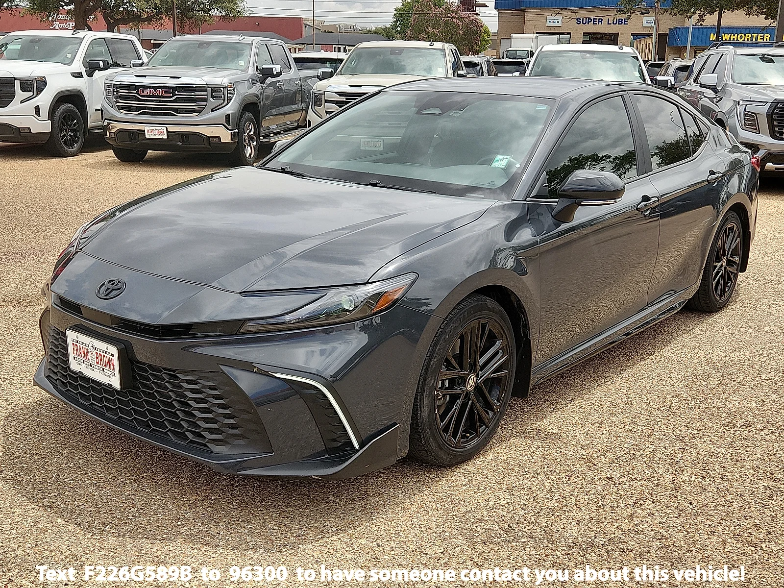 Used 2025 Gray Toyota SE image 1