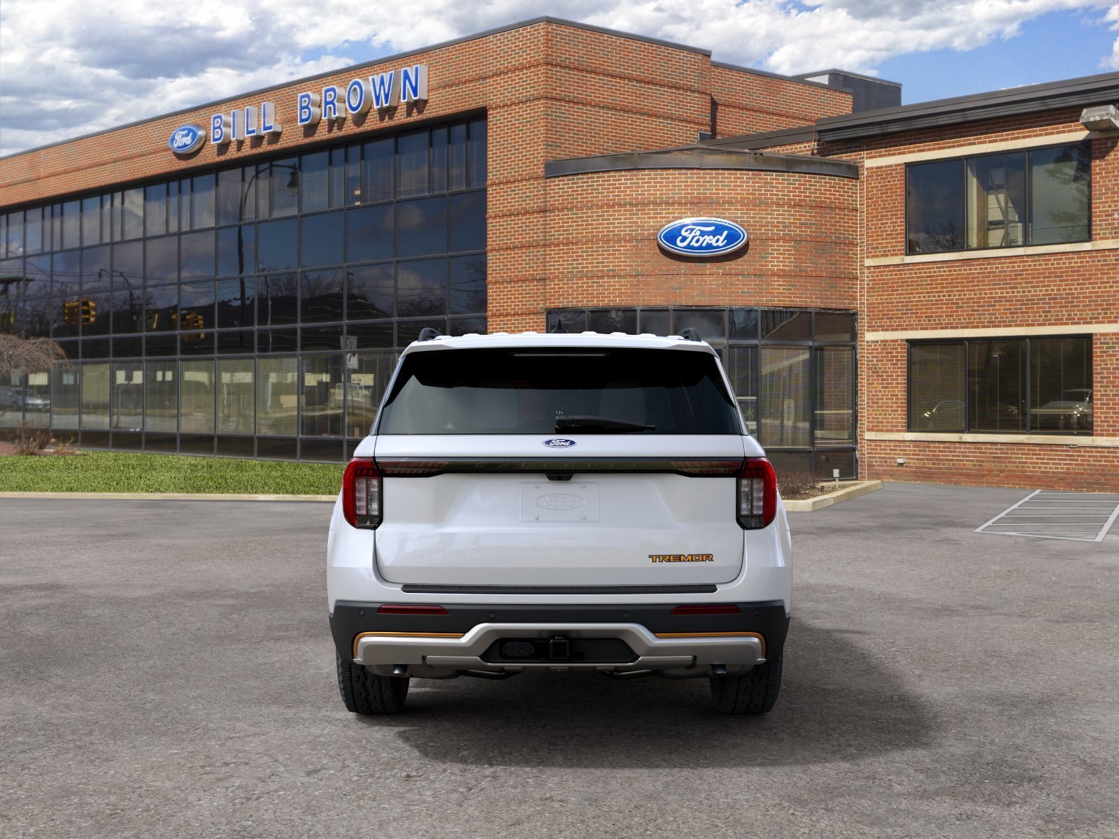 New 2027 Star White Metallic Tri-Coat Ford Tremor image 7