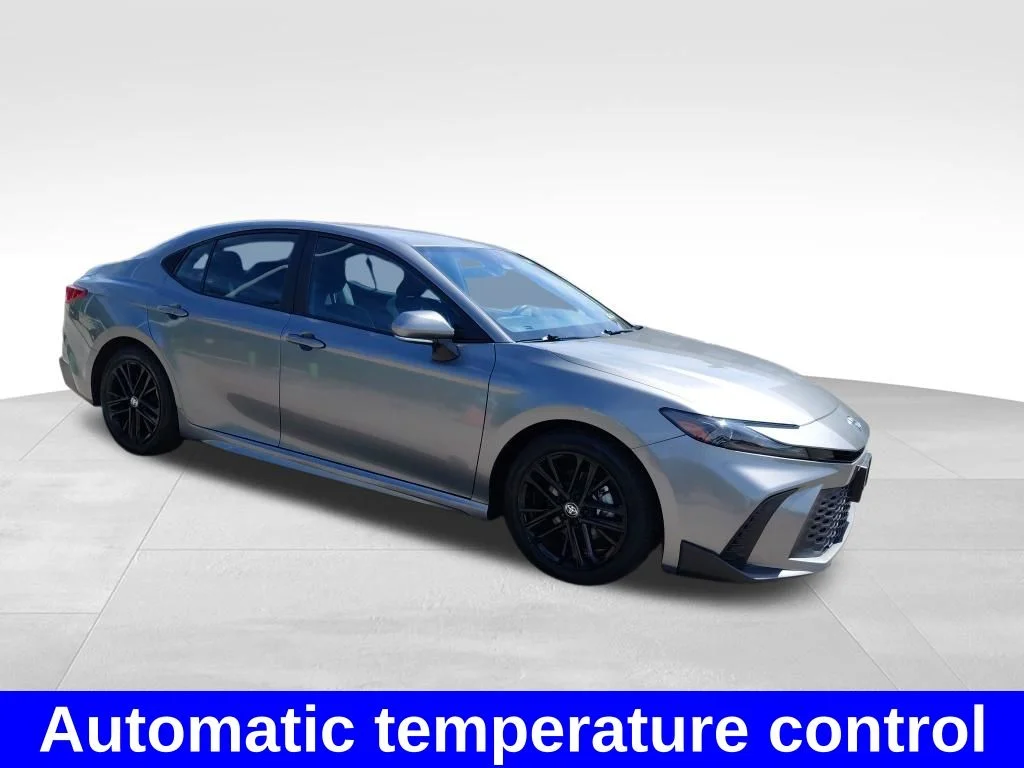 Used 2025 Celestial Silver Metallic Toyota SE image 6