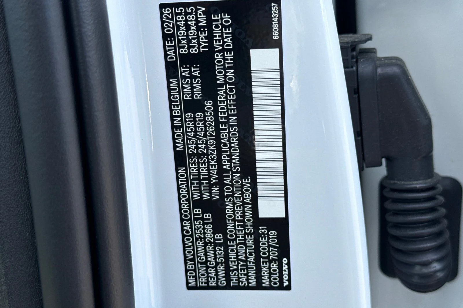 New 2026 White Volvo Twin Motor Performance Plus image 26