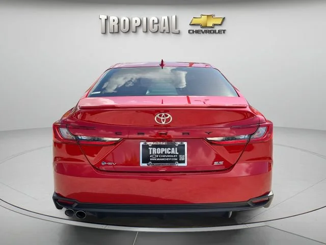 Used 2025 Red Toyota LE image 4