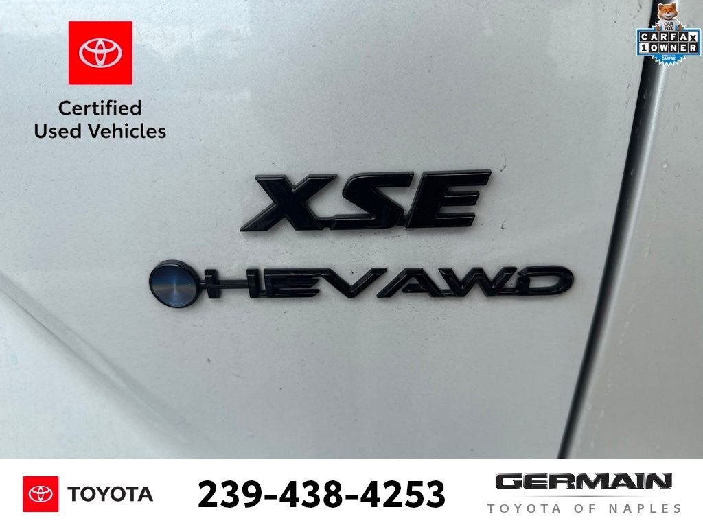 Used 2025 Beige Toyota Hybrid XSE image 5