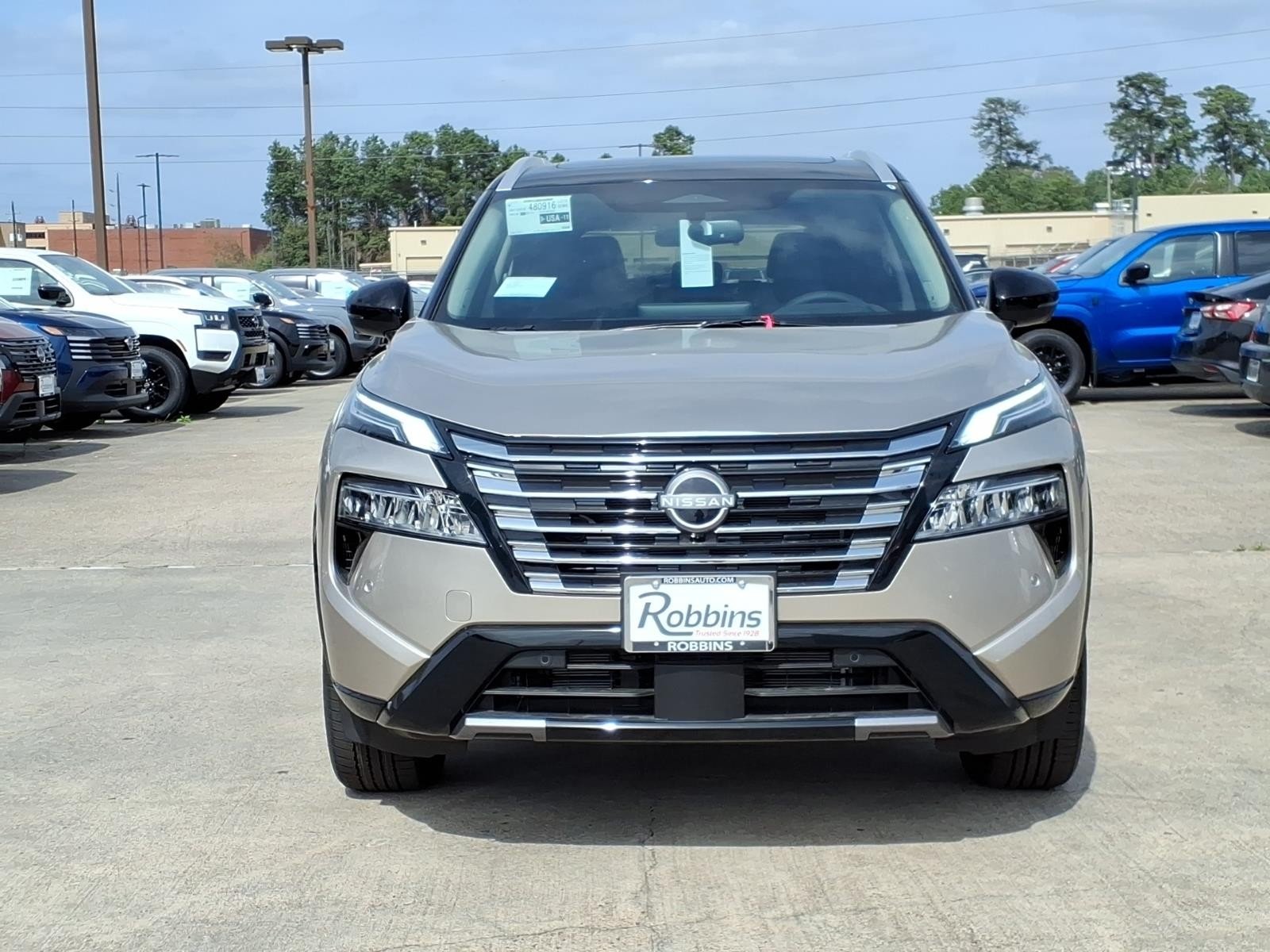 2026 Nissan Rogue Platinum Silver at Robbins Nissan