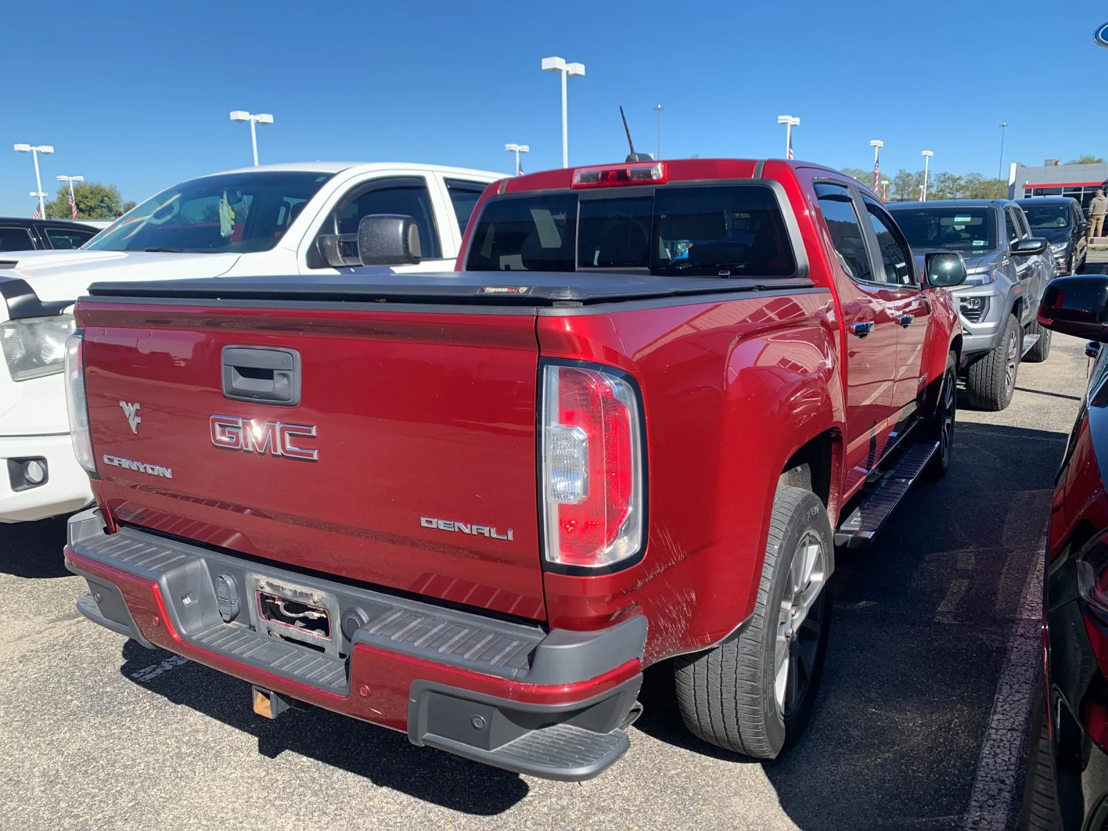 Used 2020 RED QUARTZ TINTCOAT GMC 4WD Denali image 2