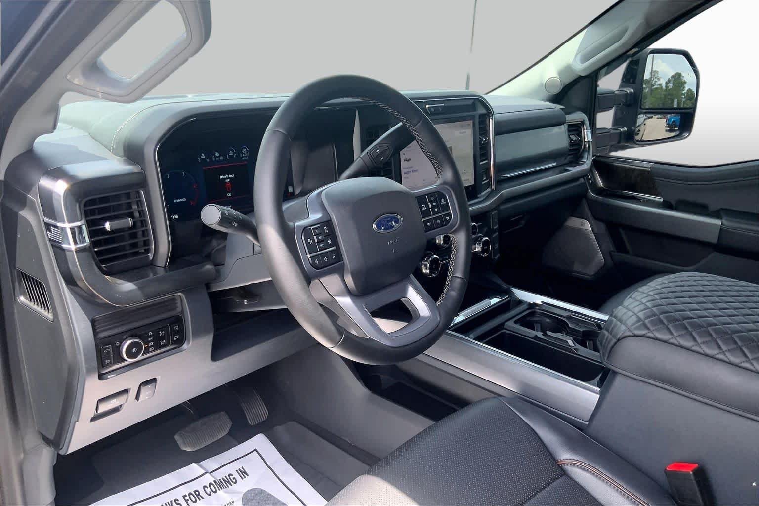 Used 2025 Antimatter Blue Metallic Ford LARIAT image 18