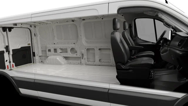 New 2027 Oxford White Ford Cargo Van image 6