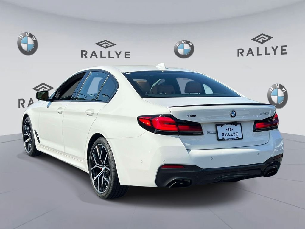 Certified Used 2023 Alpine White BMW 540i xDrive image 7