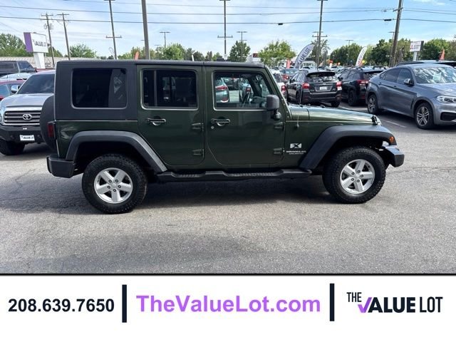 Used 2007 Green Jeep Unlimited X image 3