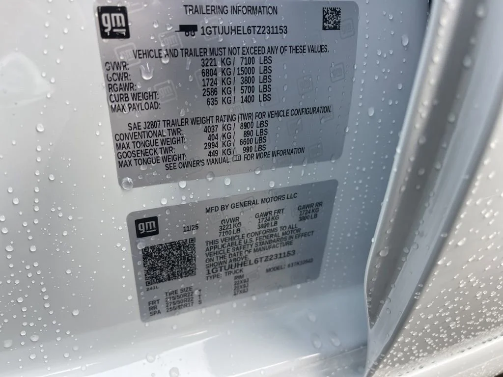 New 2026 Glacier White Tricoat GMC Denali Ultimate image 43