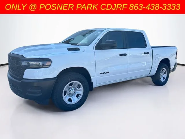 New 2026 Bright White Clear-Coat Exterior Paint RAM TRADESMAN image 1