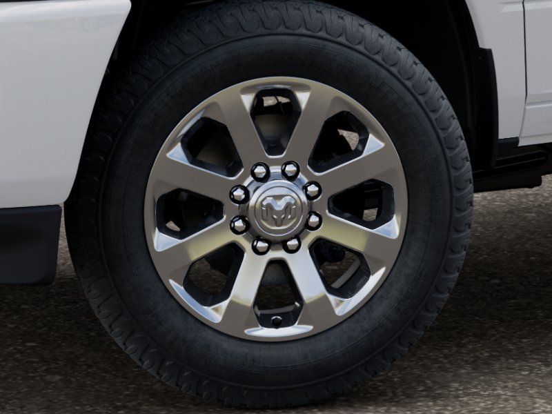 New 2026 Bright White Clear-Coat Exterior Paint RAM Laramie image 4