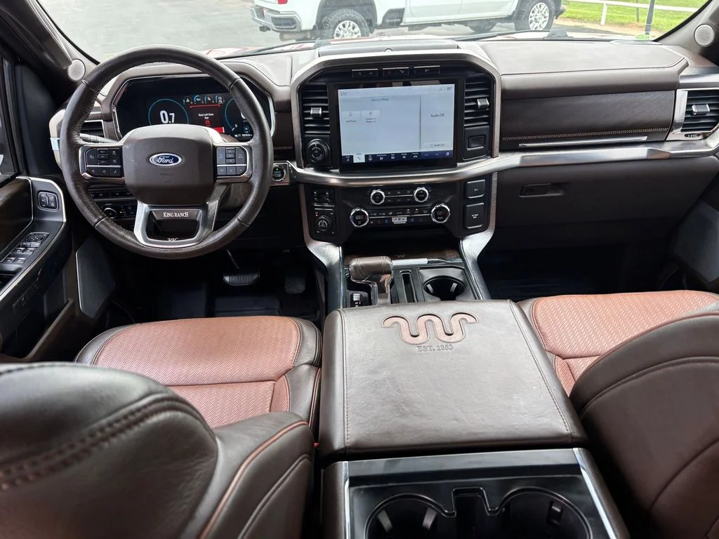 Used 2021 Red Ford King Ranch image 28
