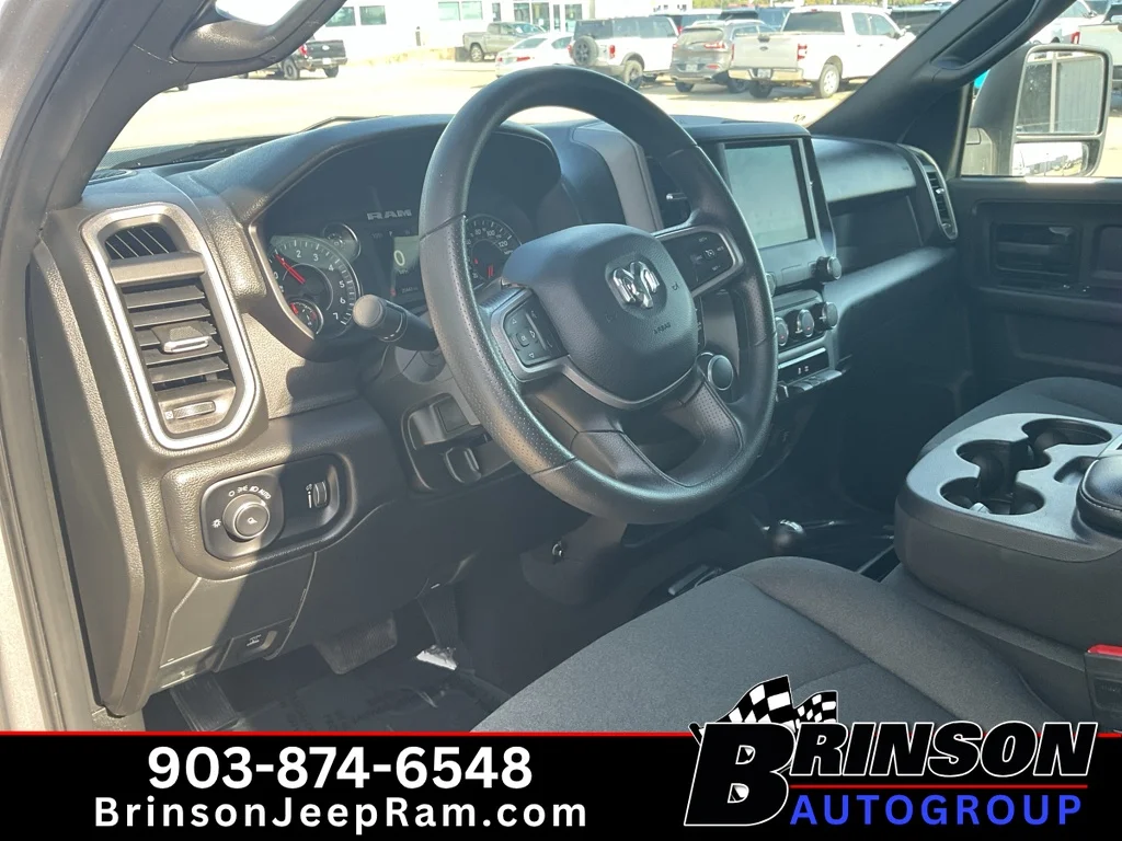 Used 2024 Billet Silver Metallic Clearcoat Ram Tradesman image 24