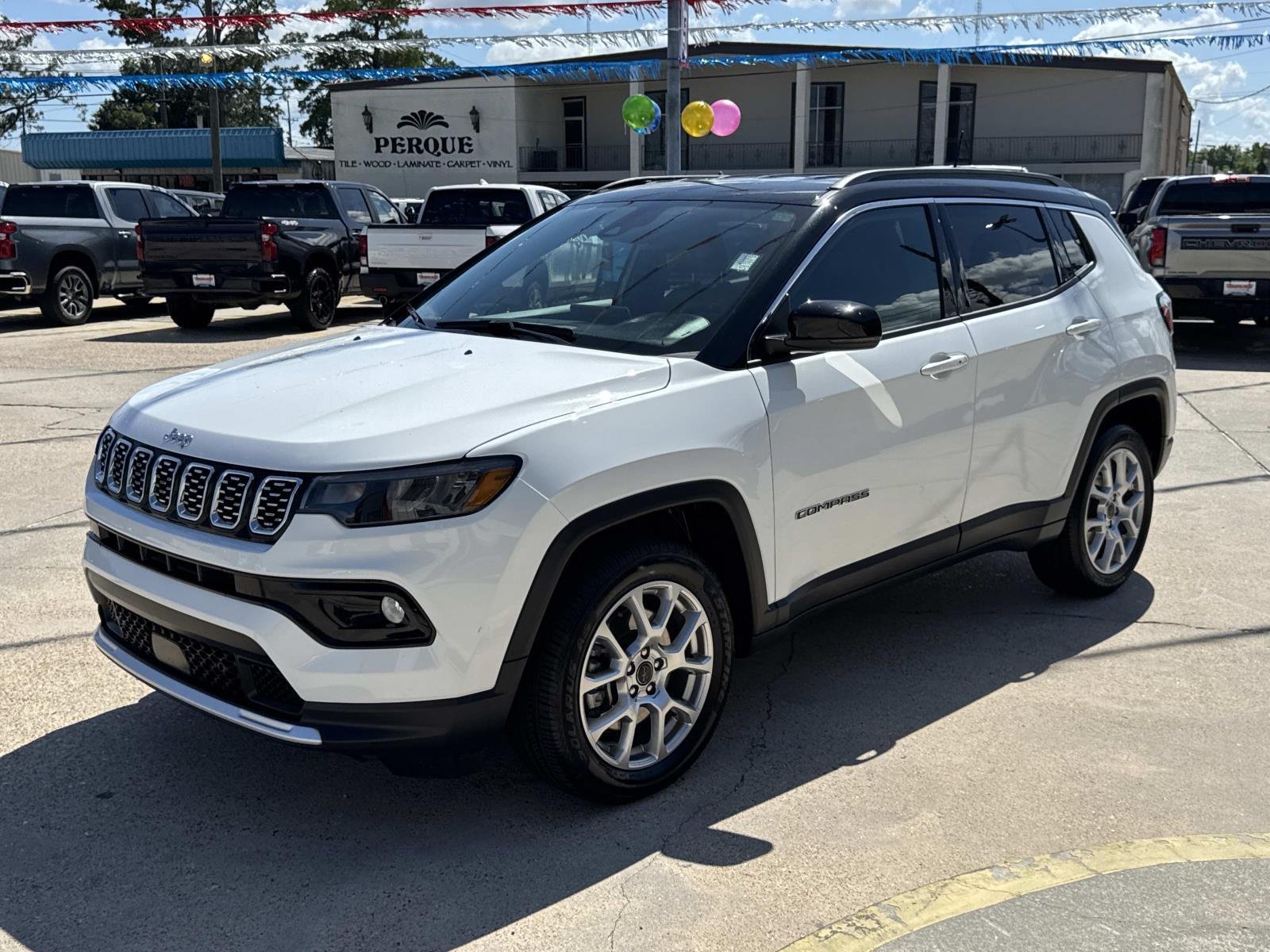 Used 2025 Bright White Clearcoat Jeep Limited image 3