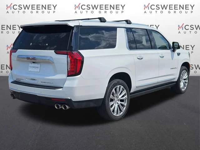 Used 2023 White Frost Tricoat GMC Denali image 5