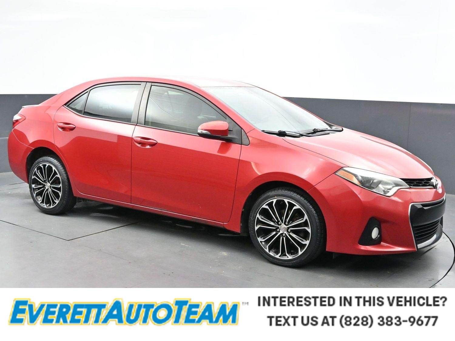 2014 Toyota Corolla S Plus