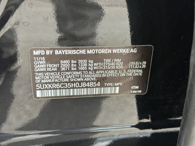 Used 2017 Black BMW xDrive50i image 26
