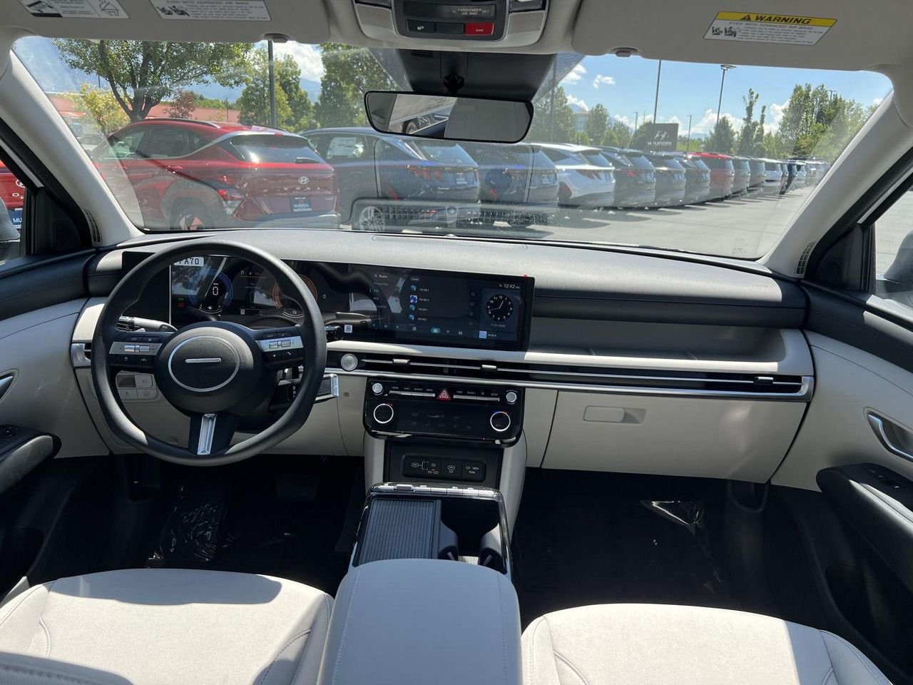 New 2026 Creamy White Pearl Hyundai Blue image 61