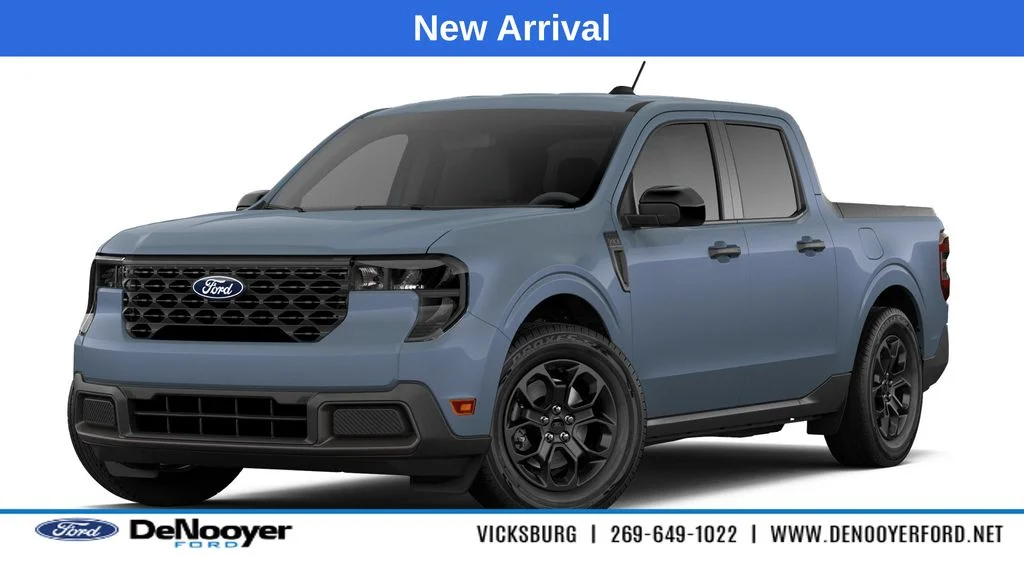 New 2026 Azure Gray Metallic Tri-Coat Ford XLT image 1