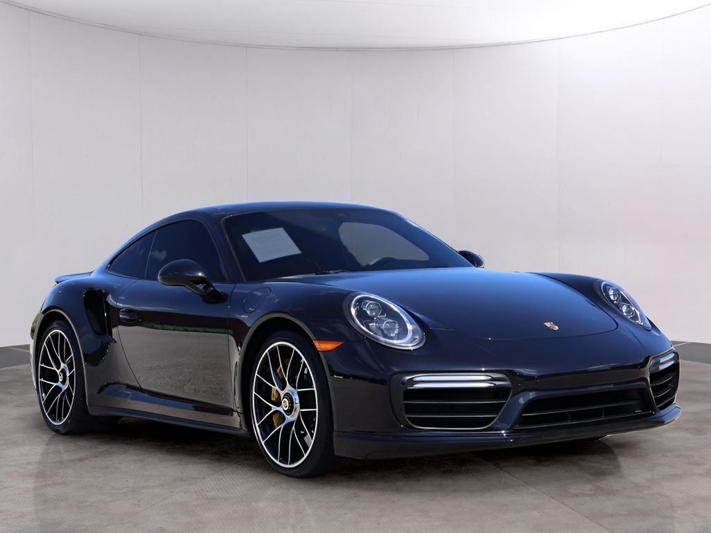 Used 2019 Jet Black Metallic Porsche Turbo S image 11