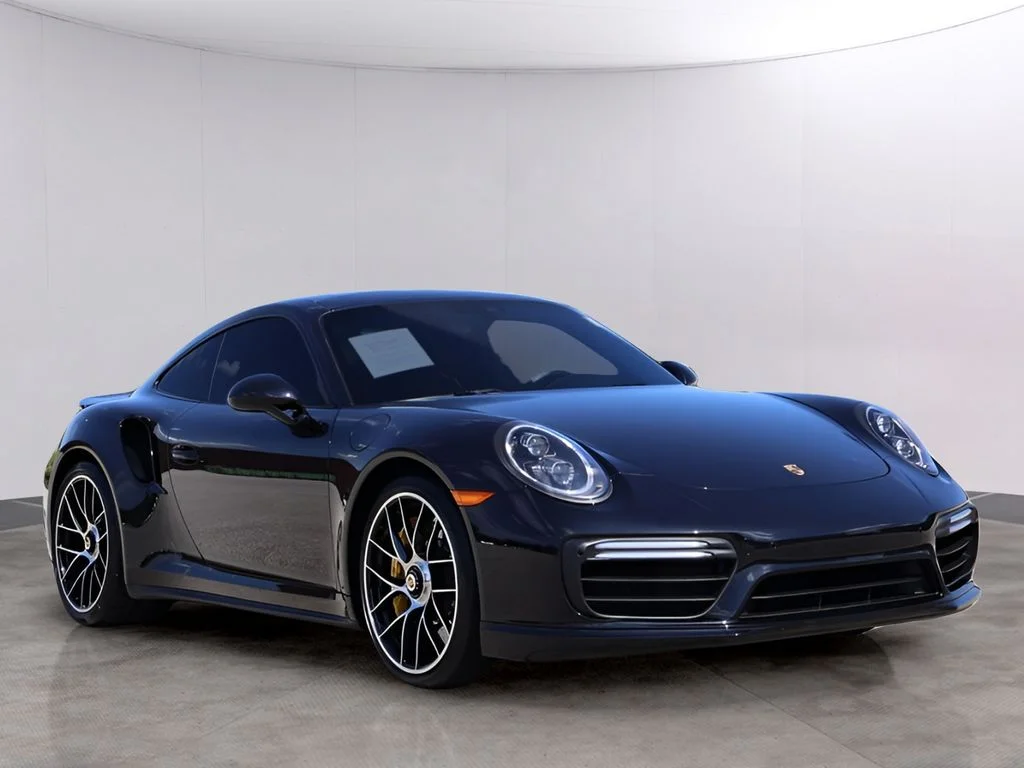 Used 2019 Jet Black Metallic Porsche Turbo S image 11