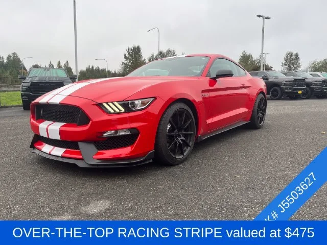 Used 2018 Race Red Ford Shelby GT350 image 3