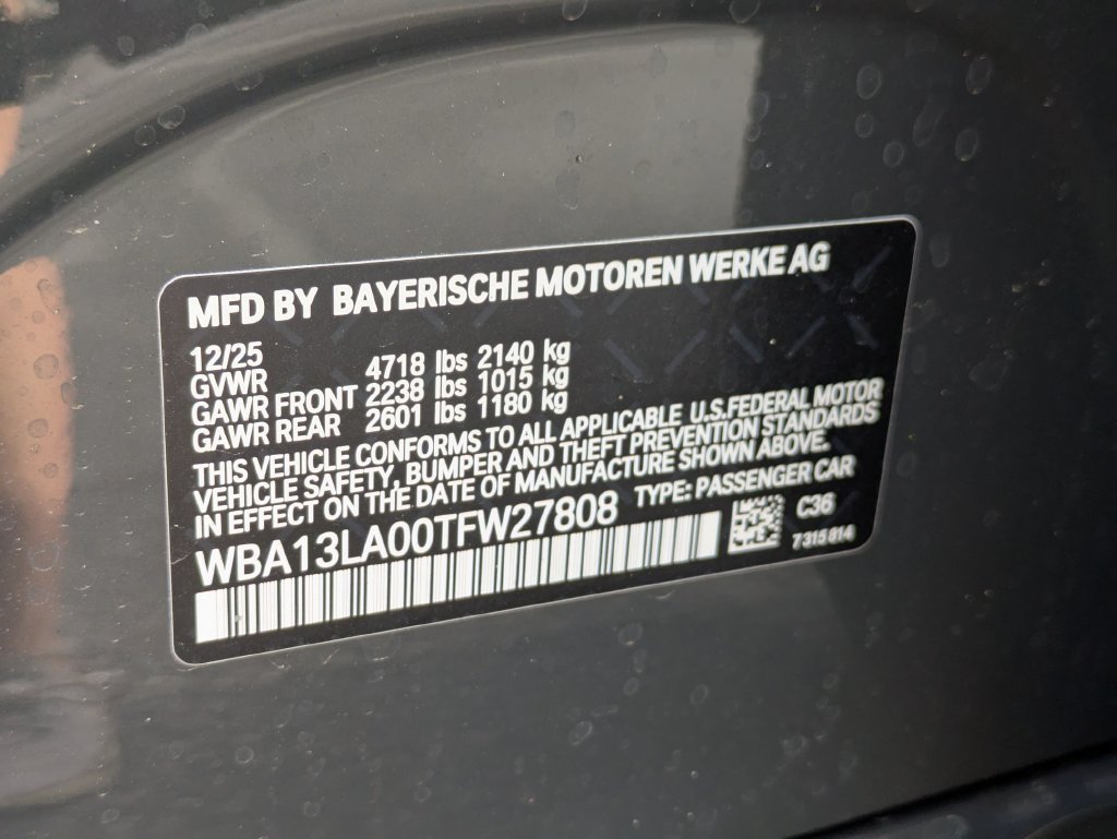 New 2026 Dravit Grey Metallic BMW 330i image 27