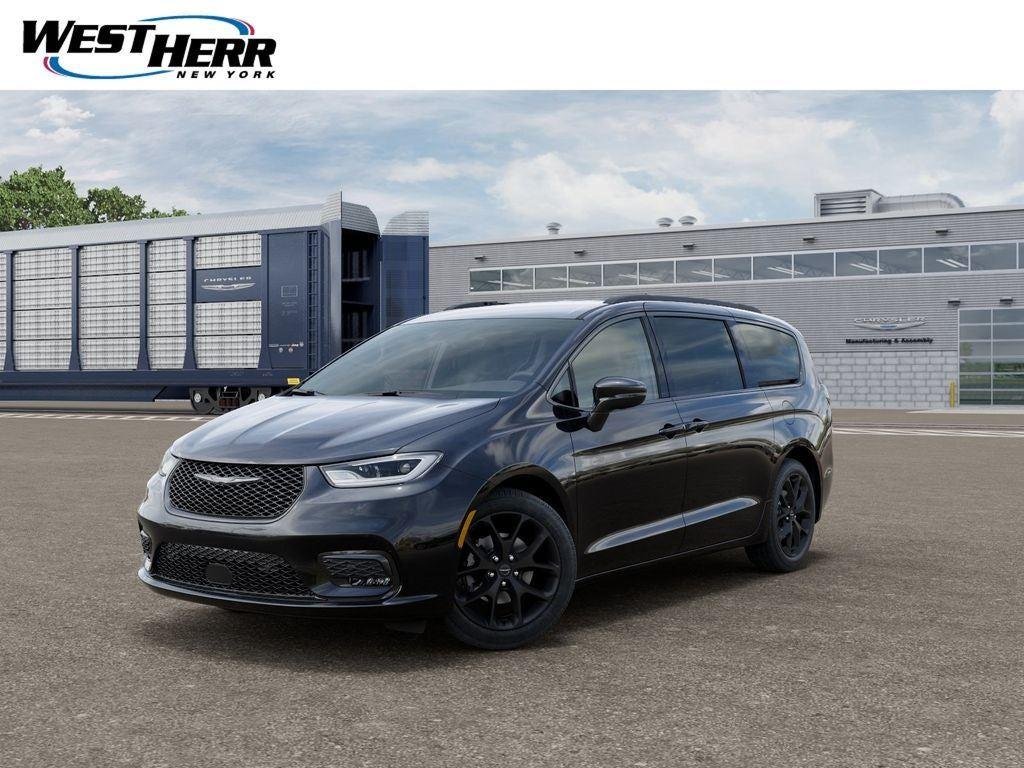 New 2026 Diamond Black Crystal Pearl-Coat Exterior Paint Chrysler PACIFICA SELECT image 1