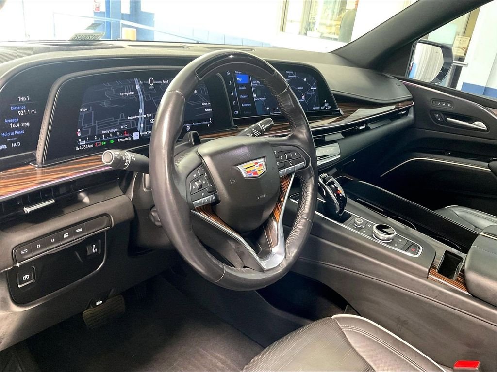 Used 2023 White Cadillac Premium Luxury image 8