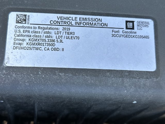 Certified Used 2019 SILVER ICE METALLIC Chevrolet LTZ image 39