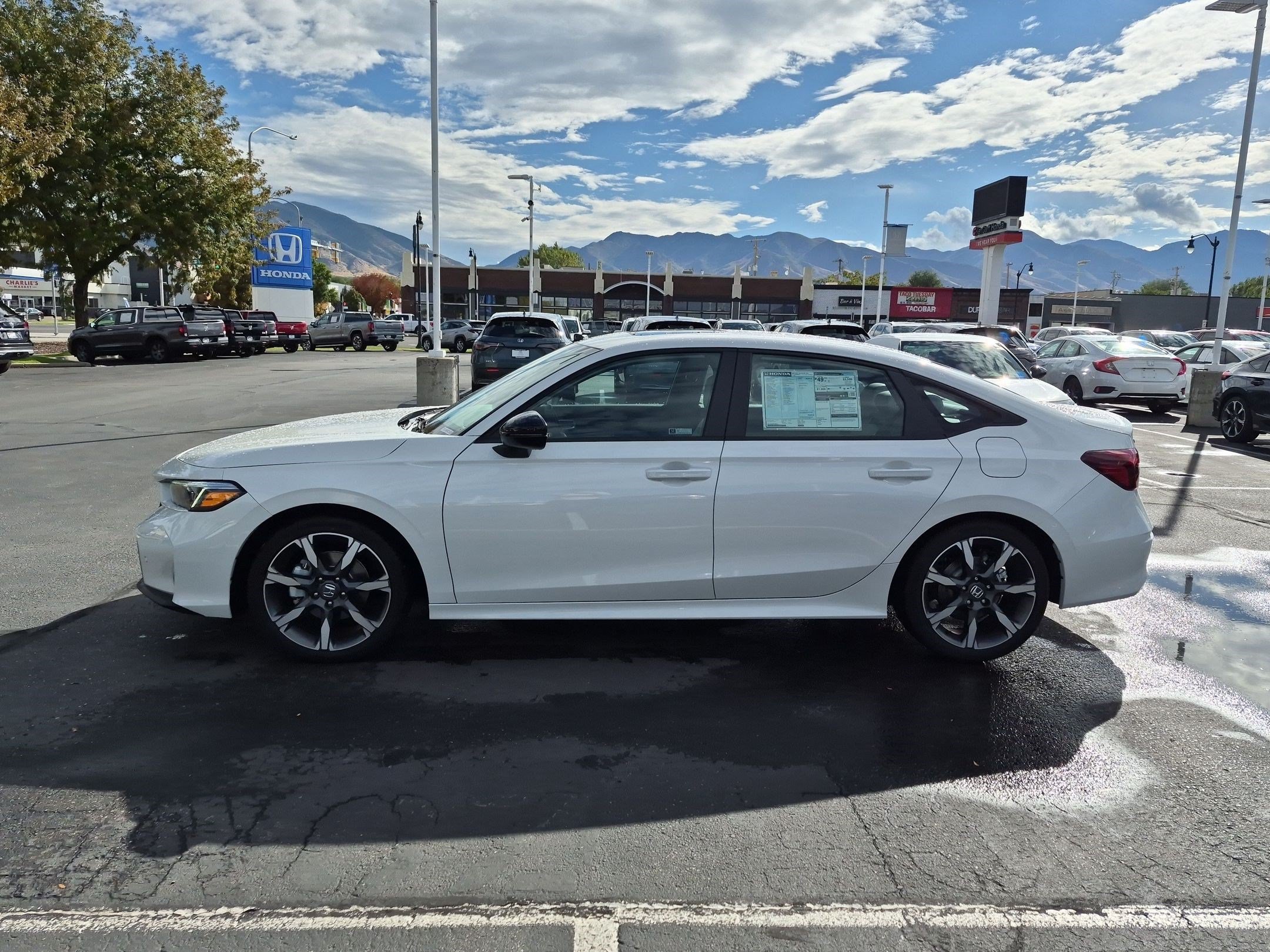 New 2026 Platinum White Pearl Honda Sport Touring image 7