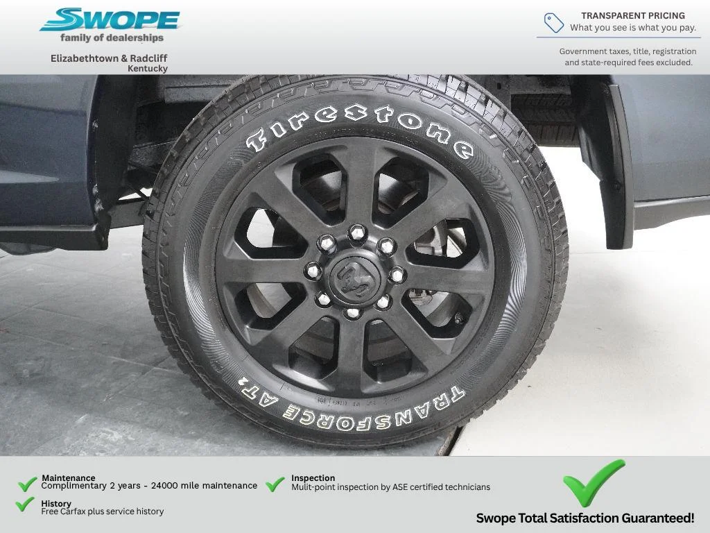 Used 2025 Forged Blue Metallic Ram Laramie image 30