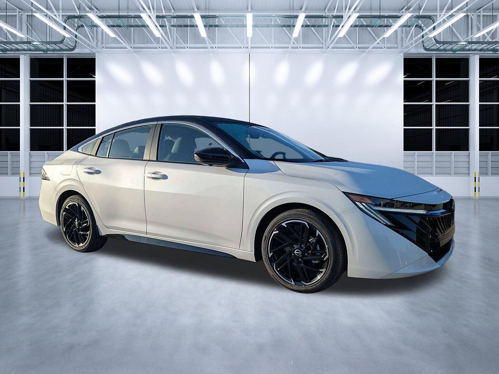 New 2026 Aspen White TriCoat / Super Black Two-tone Nissan SR image 1