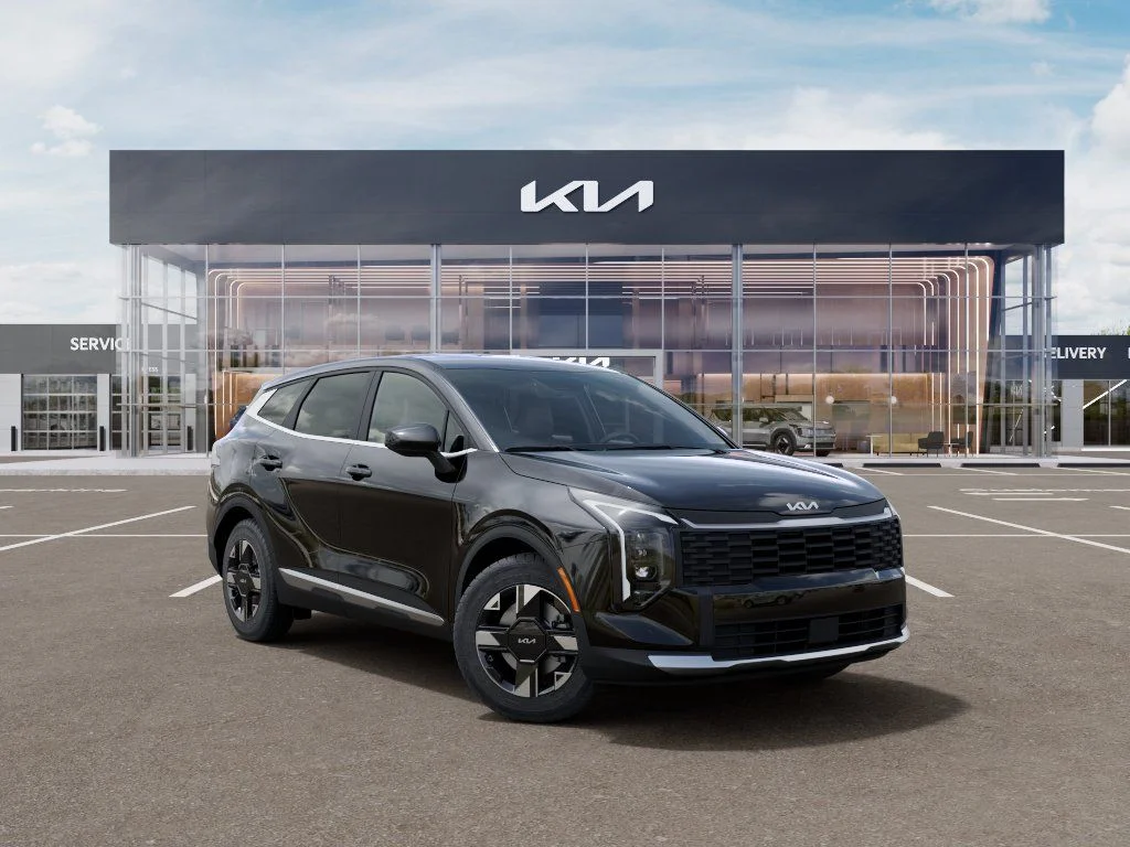 New 2026 Ebony Black Kia LX image 7