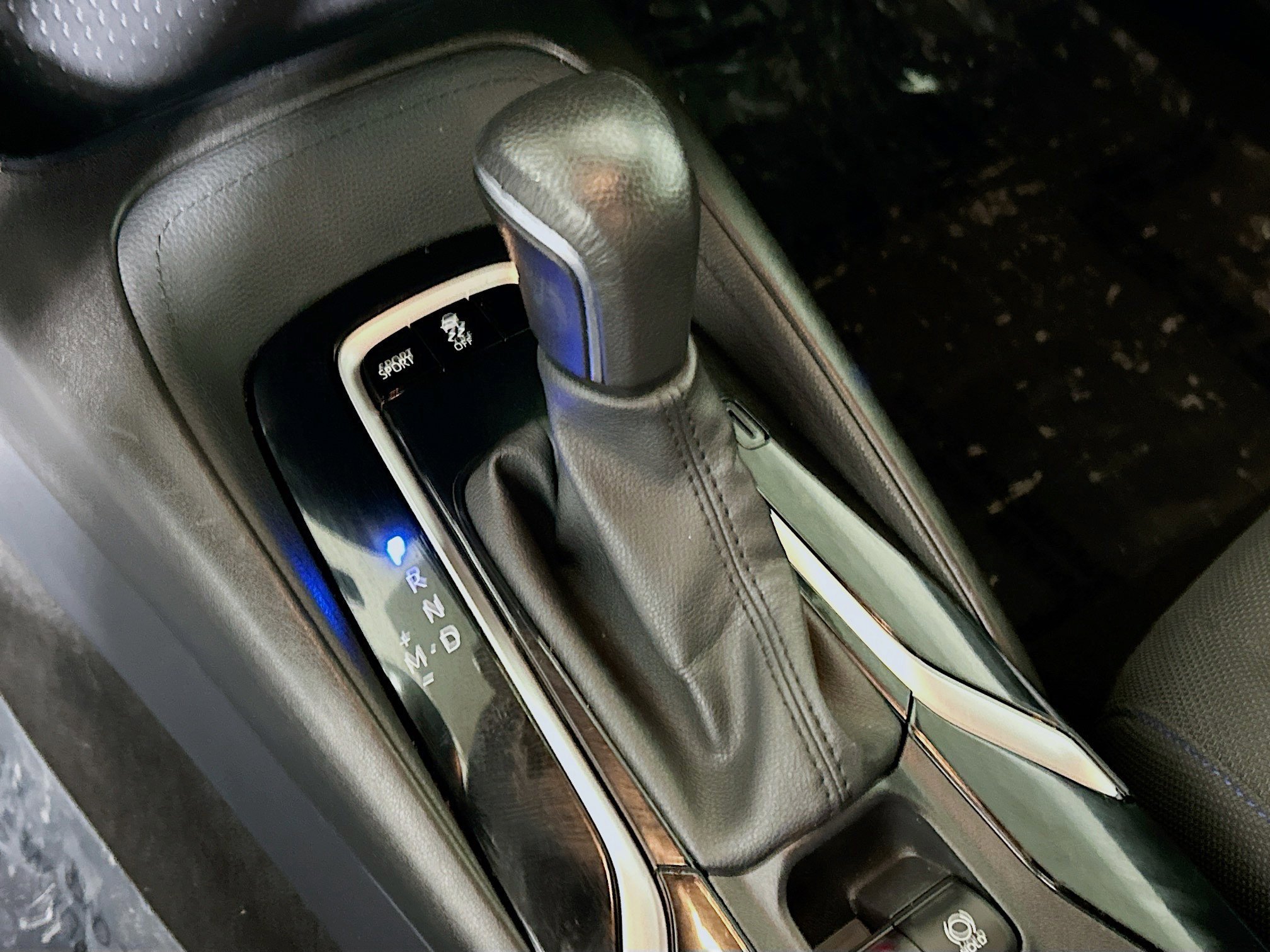 Used 2020 Black Sand Pearl Toyota SE image 20