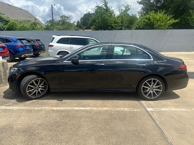 Certified Used 2023 Black Mercedes-Benz E 350 image 1