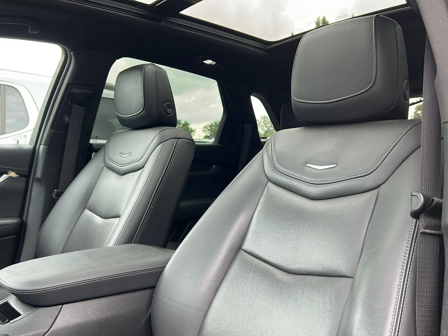 Used 2023 Argent Silver Metallic Cadillac AWD Premium Luxury image 8