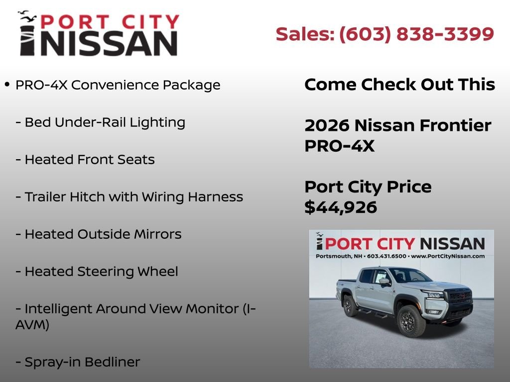2026 Nissan Frontier PRO-4X - Photo 7