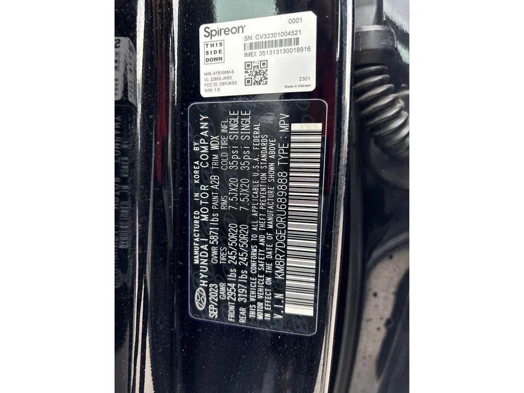 Certified Used 2024 Black Hyundai Calligraphy image 18