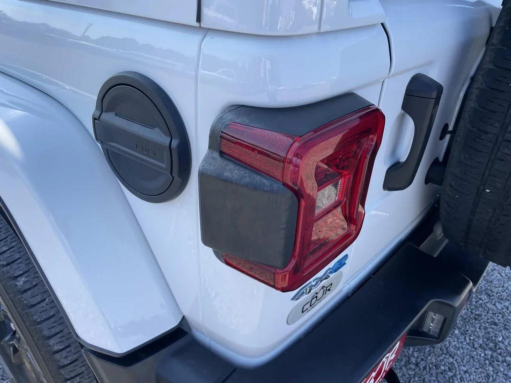 Used 2021 White Jeep Unlimited Sahara 4xe image 16