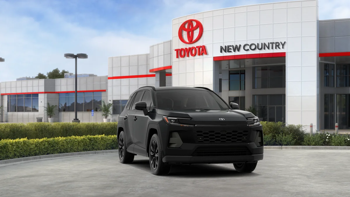 New 2026 Midnight Black Metallic Toyota XLE Premium image 16