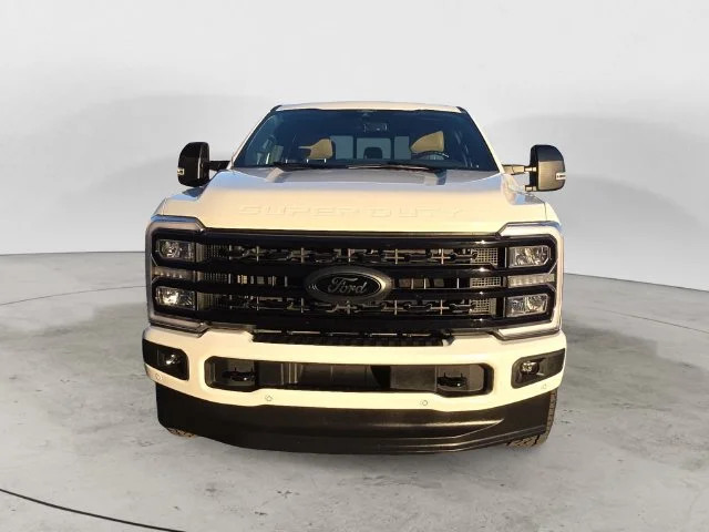 Certified Used 2024 White Metallic Ford Lariat image 2