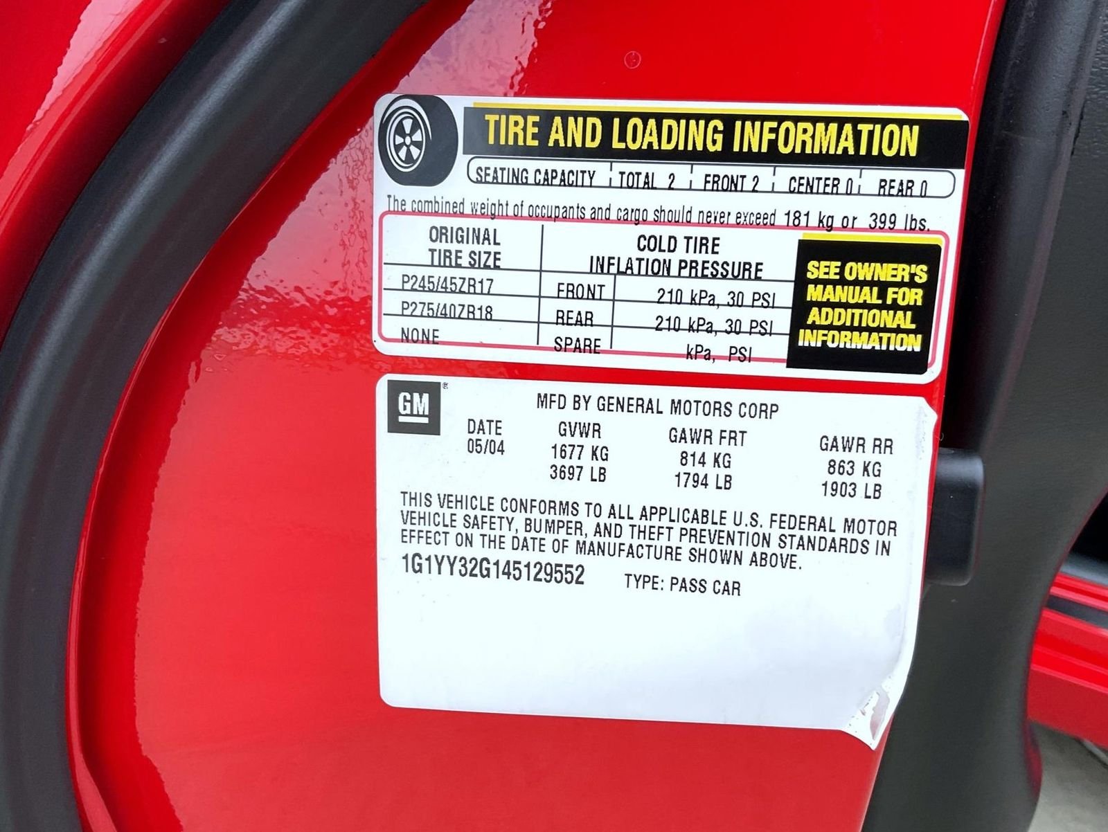 Used 2004 Red Chevrolet Base image 22