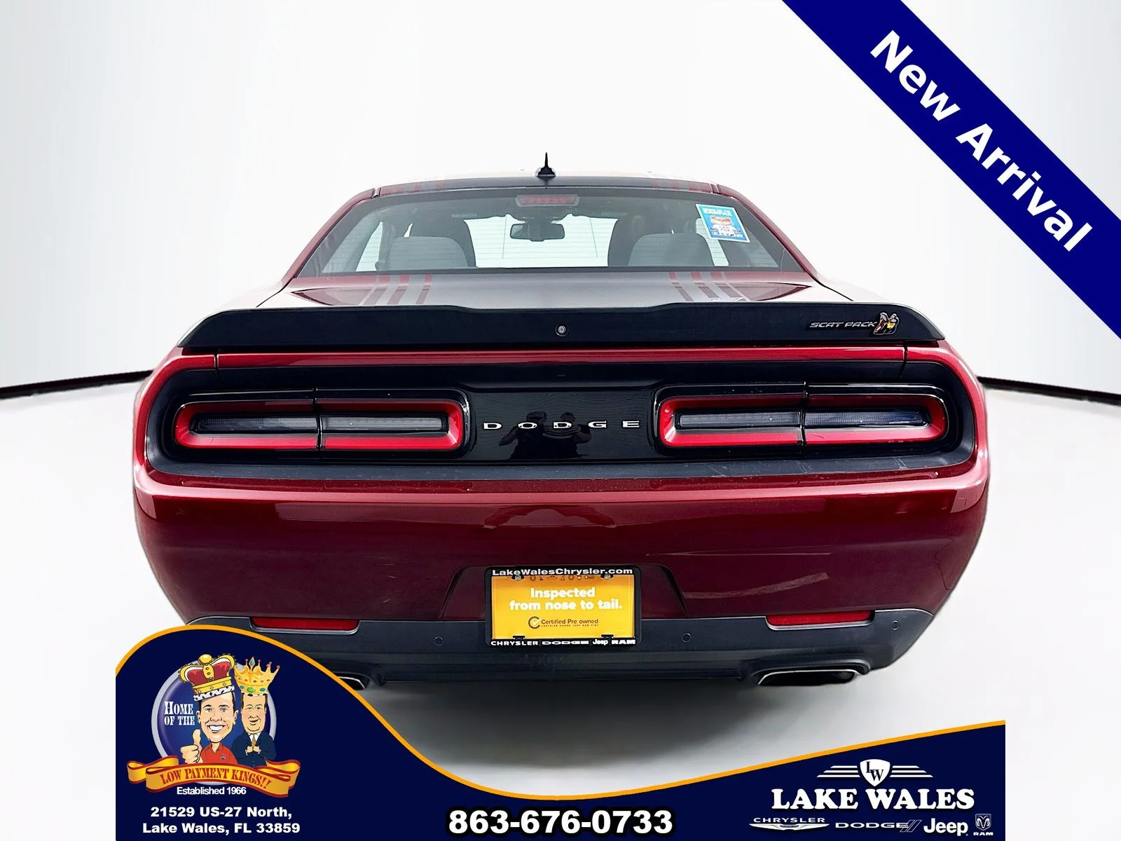 Certified Used 2022 Red Dodge R/T Scat Pack image 6