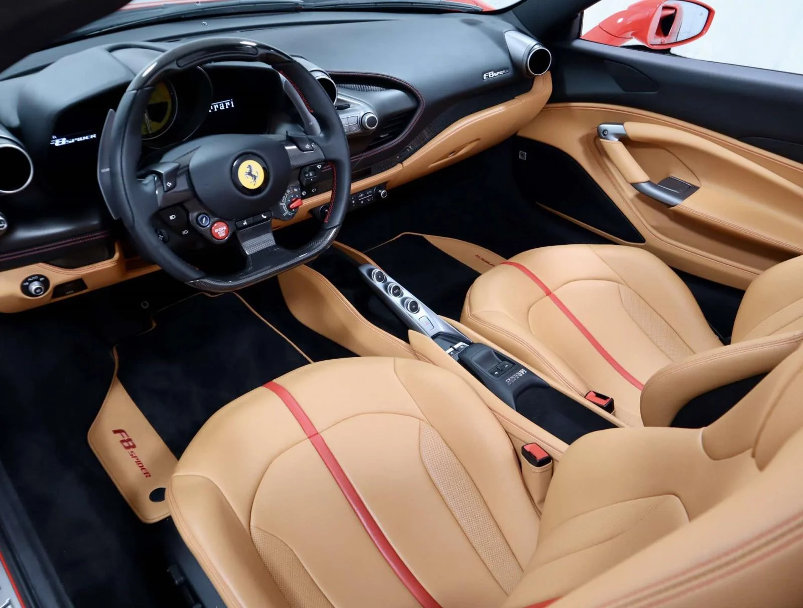 Used 2022 Rosso Corsa Ferrari Convertible image 23