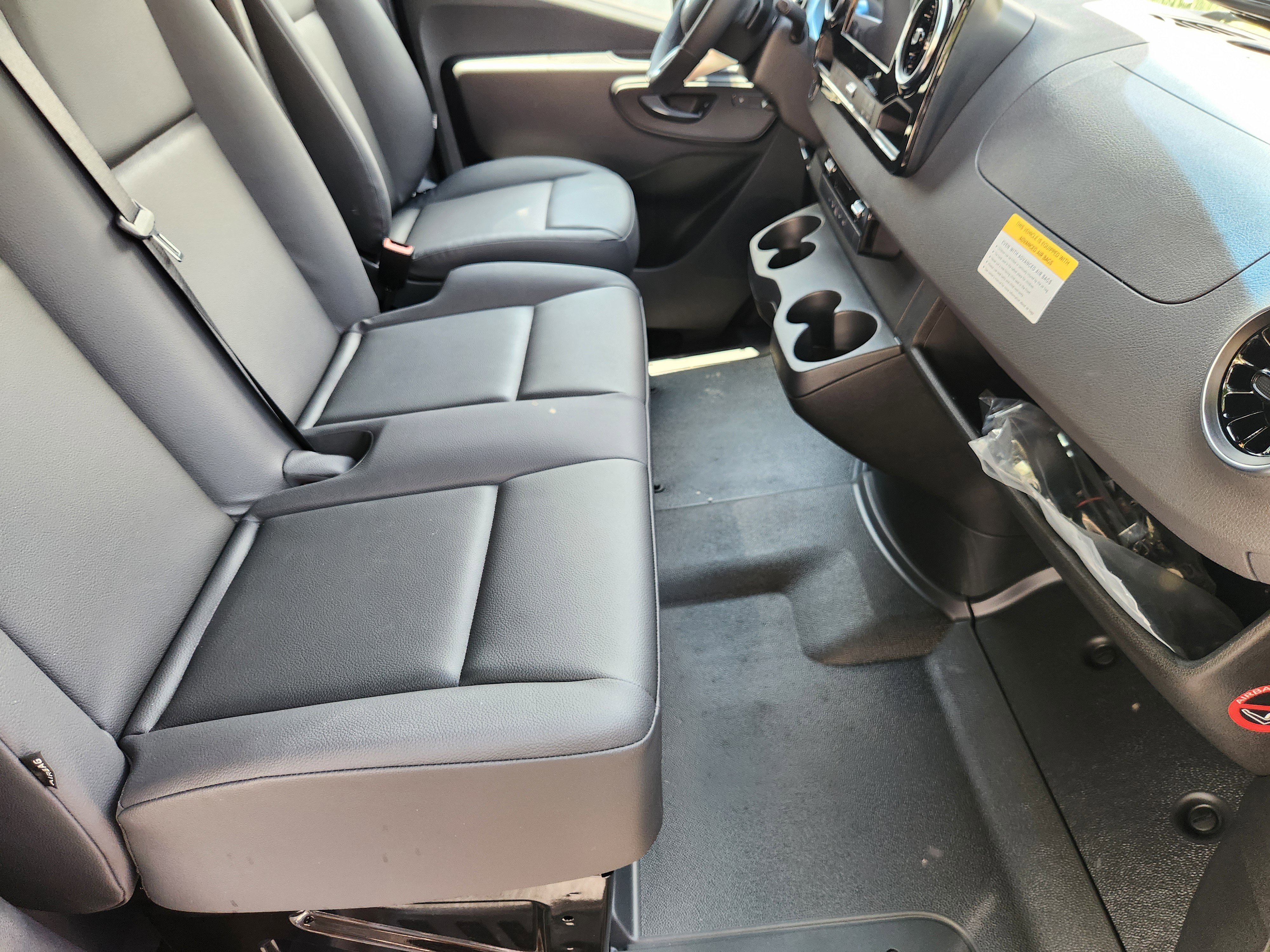New 2026 Obsidian Black Metallic Mercedes-Benz Extended Cargo Van 170 in. WB image 3