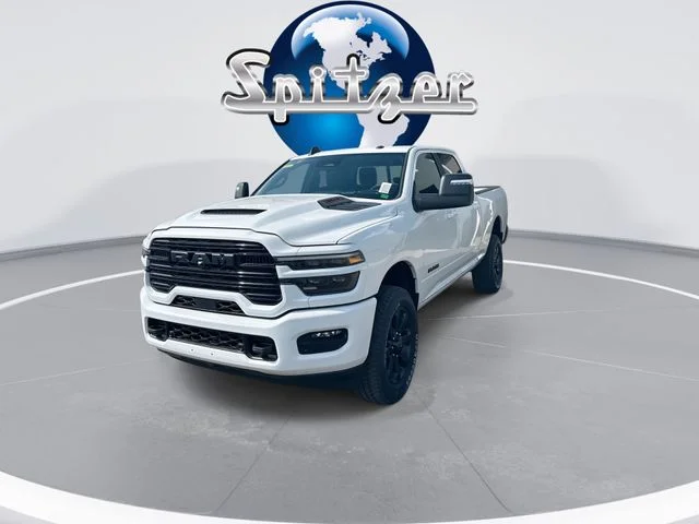 New 2026 Bright White Clear-Coat Exterior Paint RAM Laramie image 6