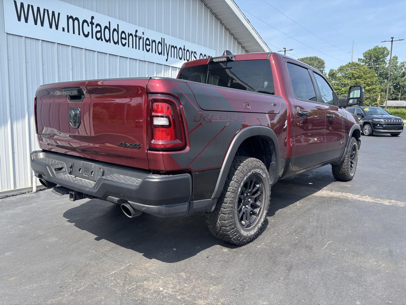 Used 2025 Delmonico Red Pearlcoat Ram Rebel image 3