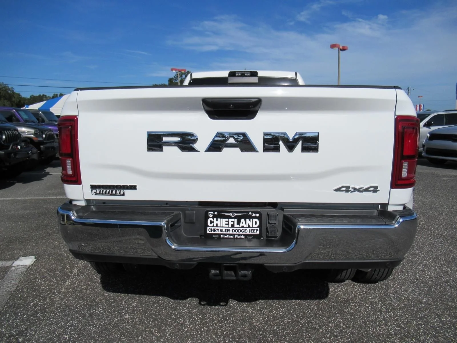 New 2026 Bright White Clearcoat RAM Big Horn image 6