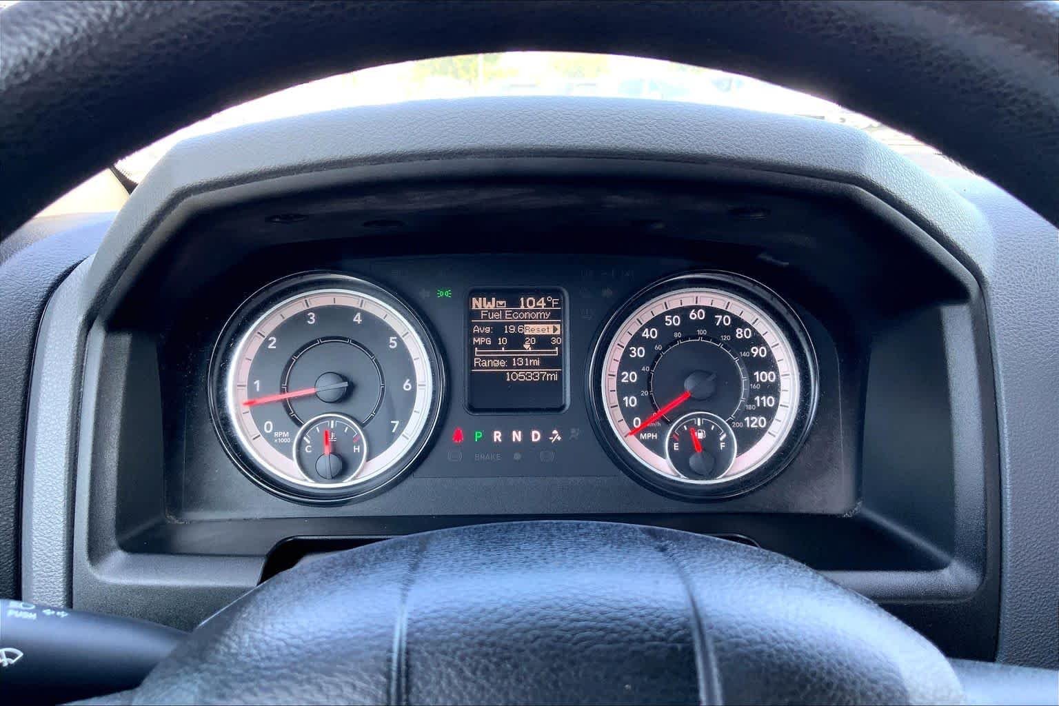Used 2019 Bright White Clearcoat Ram SLT image 25